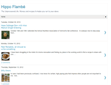 Tablet Screenshot of blog.hippoflambe.com